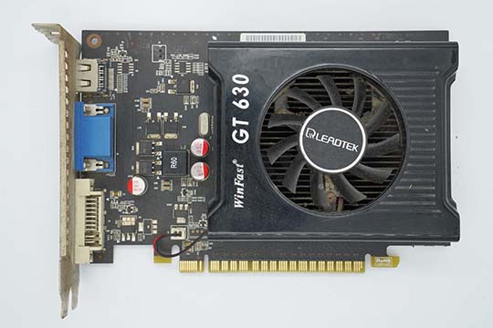 丽台Winfast GeForce GT 630 4GB显示卡（nVIDIA GeForce GT 630芯片）